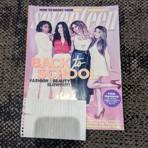 Seventeen Magazine with Fifth Harmony on Cover Sept/Oct 2017